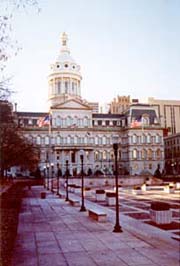 [photo, City Hall, 100 North Holliday St., Baltimore, Maryland]